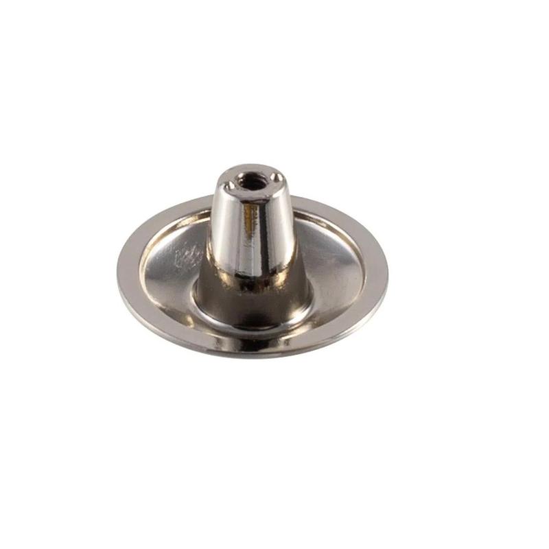 Puxador orion zen 33x20mm niquel escovado com verniz zp1883.916